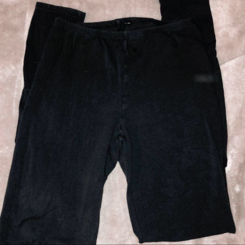 black leggings